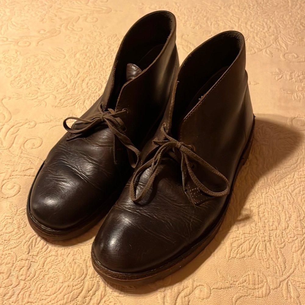 Clarks Desert Boots 9 1/2 polished